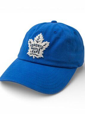 NHL Toronto Maple Leafs Patch Dad Hat Under Brim Art Adjustable Buckle Strap